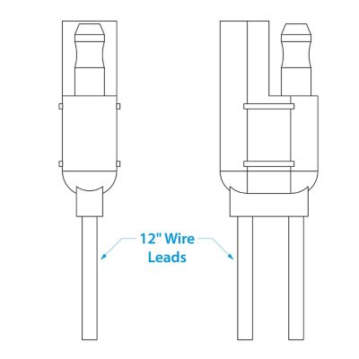 MOLDED LINE CONNECTOR