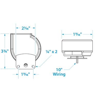 COMPACT SINGLE HORN-12V DC