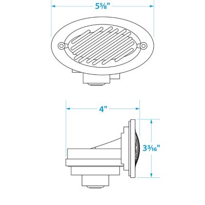 HIDDEN HORN WITH SS GRILL