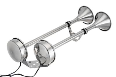 24V DUAL TRUMPET HORN