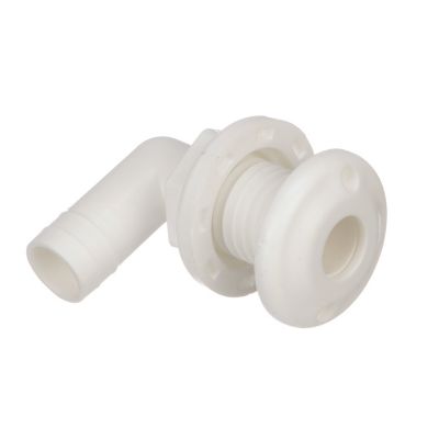 THRU-HULL CONN-WHT PLAS-3/4 X 90 DEGREE