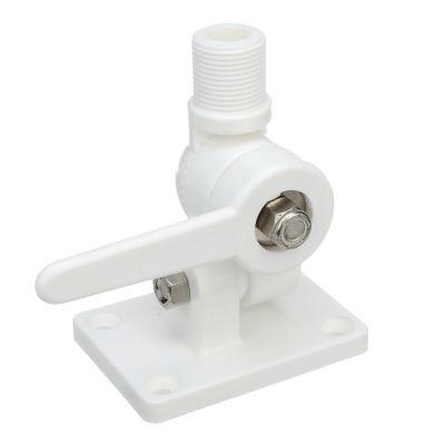 ANTENNA RATCHET MNT-WHT-NYLON (BULK)(12)