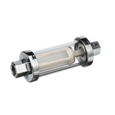 UNIVERSAL IN-LINE FUEL FILTER BARBS INCLUDED 1/4,5/16,3/8