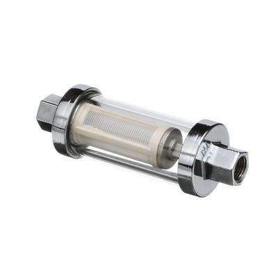 UNIVERSAL IN-LINE FUEL FILTER BARBS INCLUDED 1/4,5/16,3/8