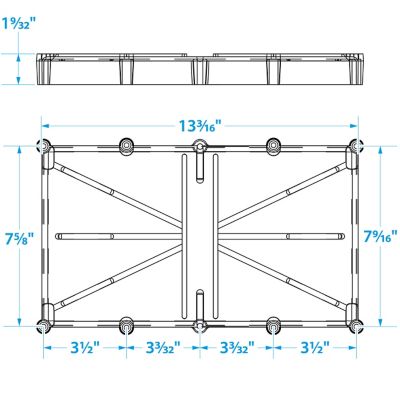 BATTERY TRAY FOR OPTIMA 27/31