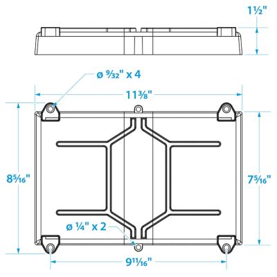 BATTERY TRAY-24 SERIES