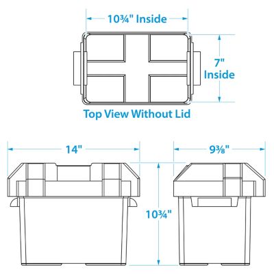 STANDARD BATTERY BOX #24