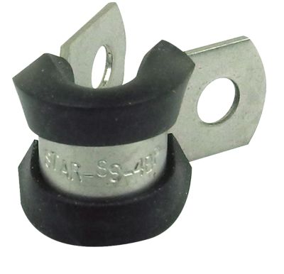 SS CABLE CLAMPS 5/16 EPDM CUSH