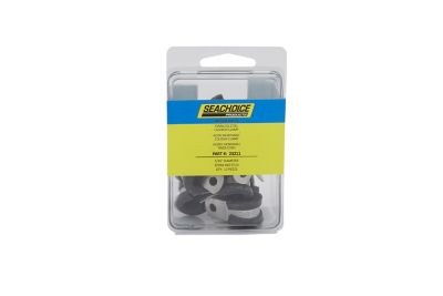 SS CABLE CLAMPS 5/16 EPDM CUSH