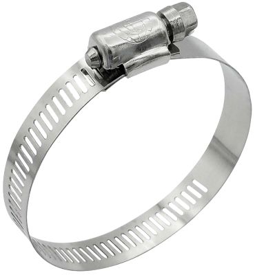 Seachoice 23393 Stainless-Steel Marine Hose Clamps, 1/2" Band, Size #36, 10/Bx