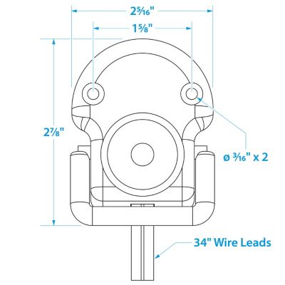 FOOT CONTROL SWITCH 12V OR 24V