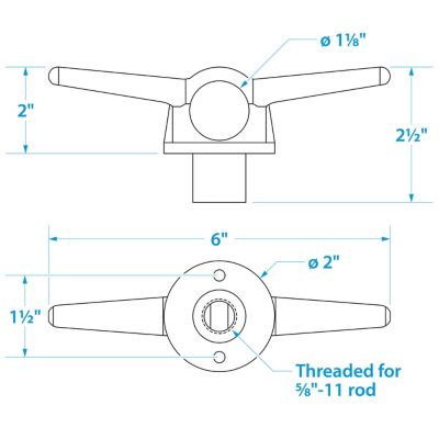 LIFTING RING W/6  CLEAT