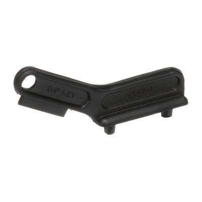 DECK PLATE KEY-BLACK POLYCARB