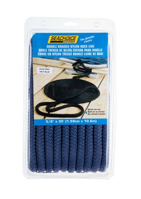 Seachoice Double Braid Nylon Dock Line