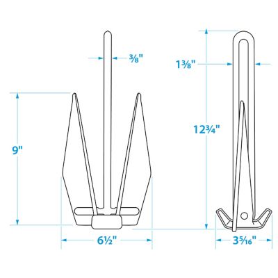 PWC ANCHOR KIT  FLUKE STYLE