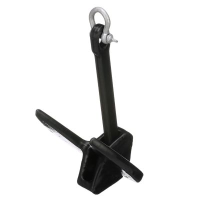 NAVY ANCHOR-BLACK  VINYL-#10