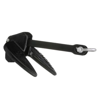 NAVY ANCHOR-BLACK  VINYL-#10