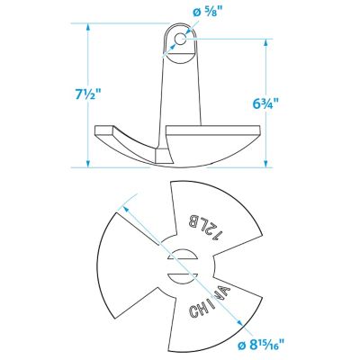 RIVER ANCHOR-BLACK VINYL-#12