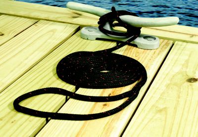 POLY DOCK LINE WH 3/8IN X 15FT