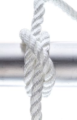 NYLON DOCK LINE WH 3/8X10 CLAM