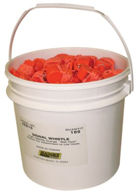 Seachoice 46010 Whistle-Orange Plastic - Bulk