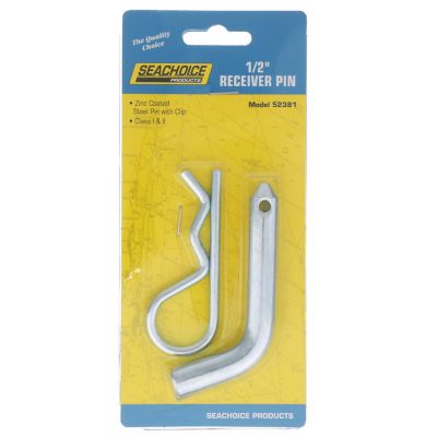 RECEIVER PIN 1/2IN WITH CLIP