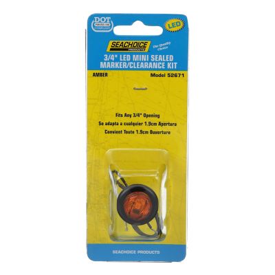 LED MARKER LIGHT-AMBER 1 DIODE