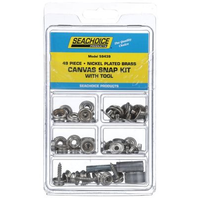 KIT 49 PC CANVAS SNAP W/TOOL