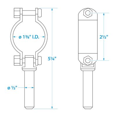 CLAMP-ON OARLOCKS