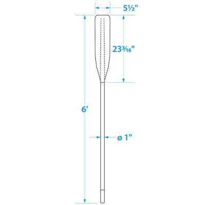 SYNTHETIC OAR 6.0 FT