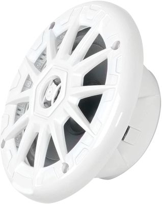 5.25″ ROUND LED SPEAKERS WH PR