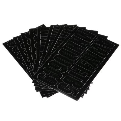 SEACHOICE-148 PIECE BLACK LETTER/NUMBER KIT