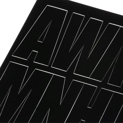 SEACHOICE-148 PIECE BLACK LETTER/NUMBER KIT