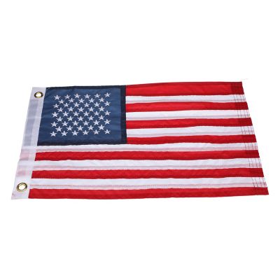 US FLAG SEWN-12X18 DELUXE