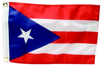 PUERTO RICO FLAG 12 X 18