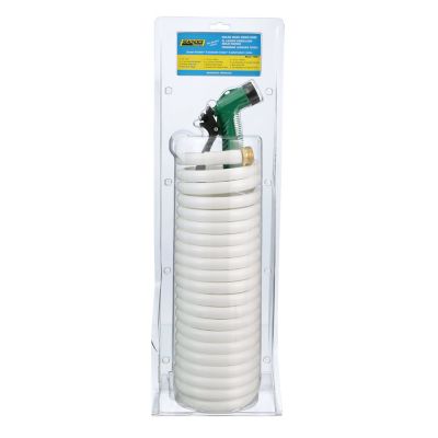 COIL HOSE W/SPRAYER 1/2″ X 25′