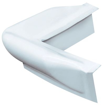 DOCK BUMPER CORNER WHITE