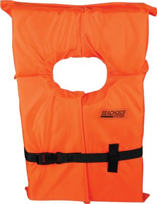 ORANGE ADULT XL LIFE VEST FOAM