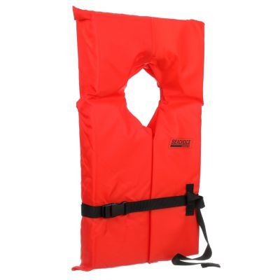 ORANGE ADULT XL LIFE VEST FOAM