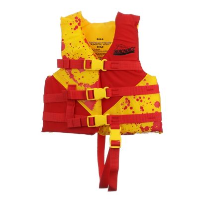 YELLOW/RED DELUXE CHILD VEST 2 2021 DUAL CERTIFIED