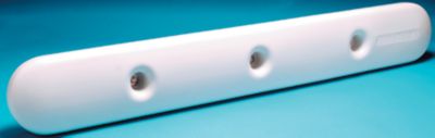 Dock Edge DE1008F ProTect Straight HD 12" White PVC