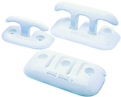 DOCK CLEAT FLIP UP 8IN WHITE ALMAG 35 REPLACES P/N 686-2608WF