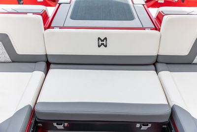  interior seating on the H20 wake boat