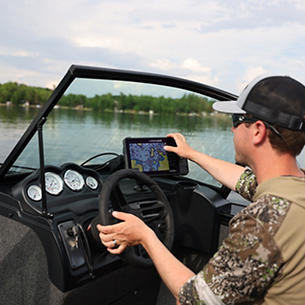 Fisherman Command Console with Room to Mount Your Electronics