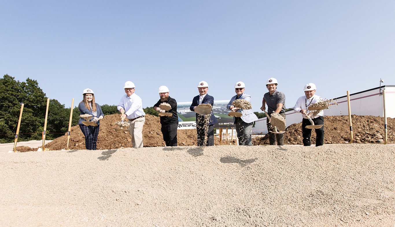 Mercury Racing Breaks Ground on Plant Expansion