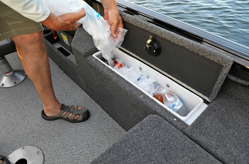 Impact XS Starboard Cooler and Dry Storage Compartment