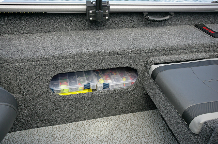 Impact XS Starboard Storage Compartment