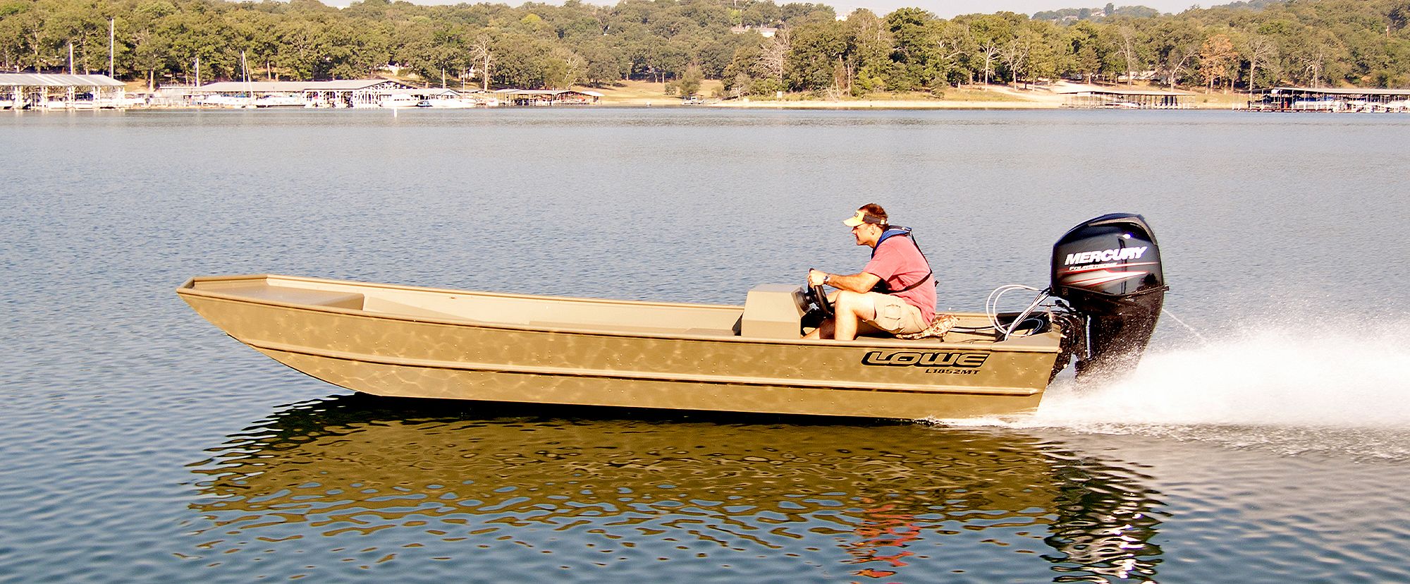 Lowe® Jon Aluminum Boats - a Fun Flat Bottom Fishing Boat