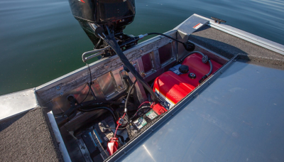 Lowe Skorpion Stick Steer 16' ModV Aluminum Crappie Boat