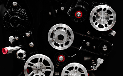 Mercury Racing outboard motor engine belt gears
